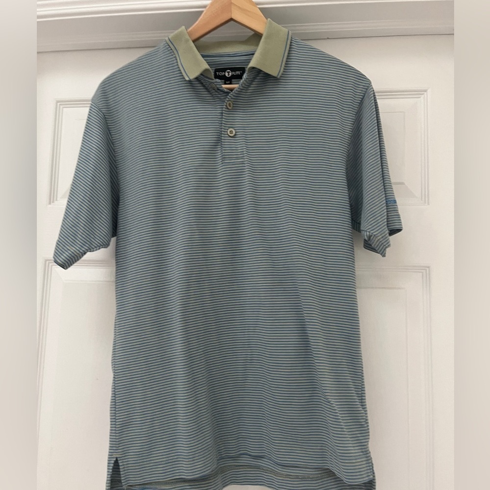 Top flite men’s polo style golf shirt size small